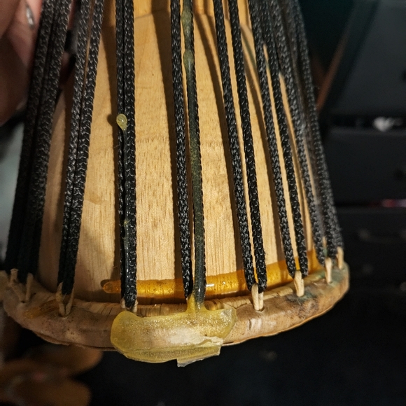 Handcrafted Drum with Black Accents - Picture 12 of 12